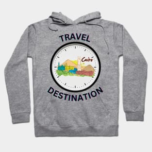 Travel to Cairo Hoodie